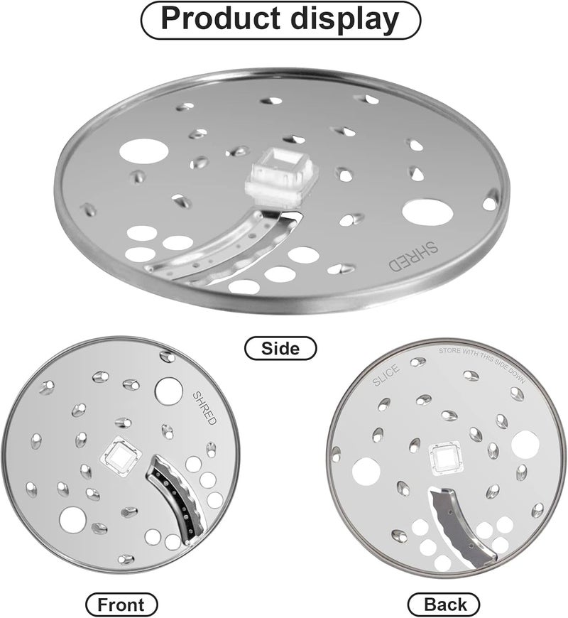 superbobi SLICE SHRED DISC BLADE for Hamilton Beach Food Processor 70730 70670 70740 70760 - Image 3